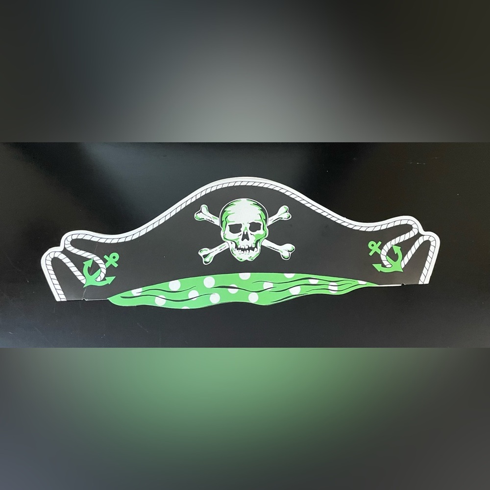 Vintage Beistle Honeycomb Pirate Hat